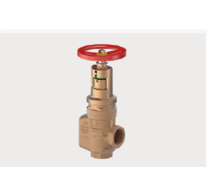 Van giảm áp đồng PCCC có chỉ báo Giacomini