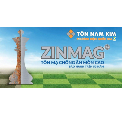 ZINMAG® - Tôn Mạ Chống Ăn Mòn Cao