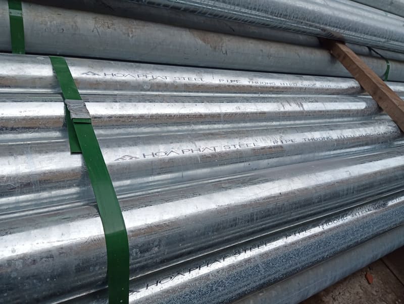 quy cách ống thép mạ kẽm 2